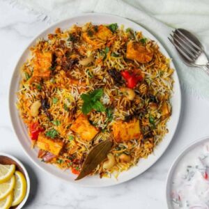 Hyderabadi Paneer Biryani (32 oz)