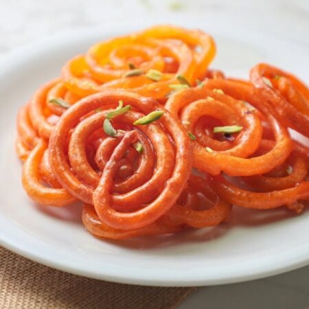 Jalebi (fried in Ghee)